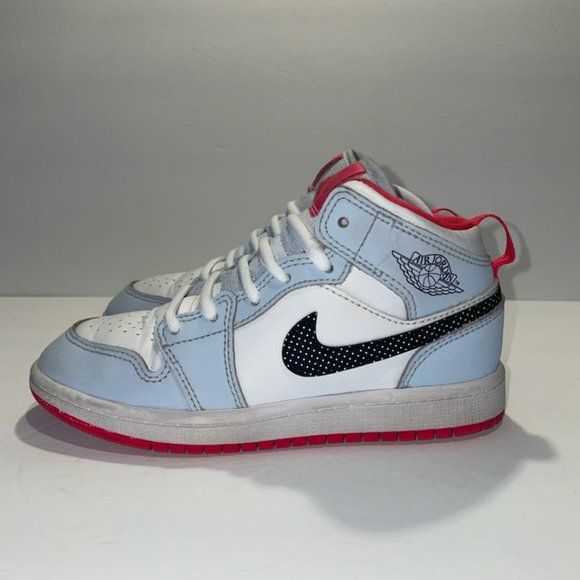 Nike | Shoes | Air Jordan Mid Half Blue 